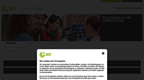 mygoethe.de platform|lernen.goethe.de.